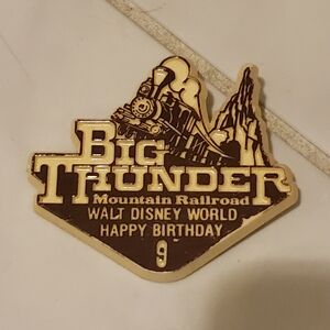 Big Thunder Mountain Railroad Pin